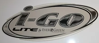 Evergreen Igo Name Word Decal Logo I Go Graphic Stripe Trailer Camper Teardrop S • $1199.72