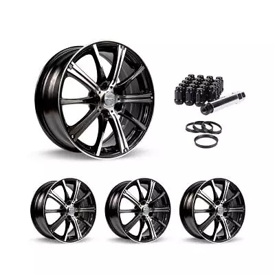 Wheel Rims Set With Black Lug Nuts Kit For 99-05 Mazda Miata P810211 15 Inch • $572.15