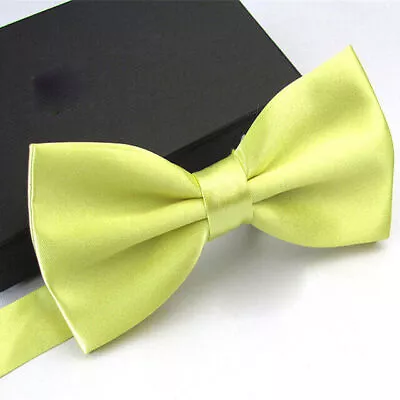 Mens Bow Tie Pre-tied Fashion Novelty Adjustable Tuxedo Bowtie Wedding Necktie • $3.99