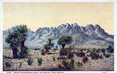 Organ Mountains Near Las Cruces New Mexico Postcard • $4.98