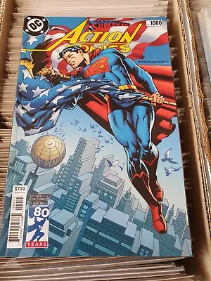 Superman In Action Comics  #1000 Steranko Variant • £10