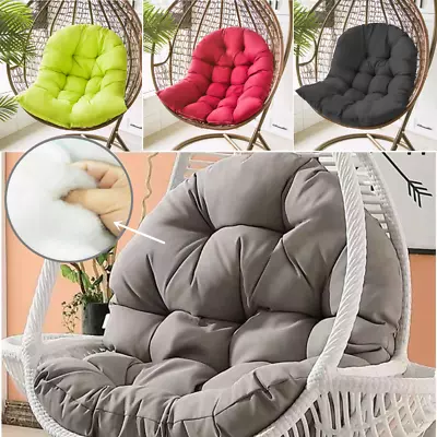 Hanging Egg Chair Cushion Sofa Swing Chair Seat Relax Cushions Padded Pad Covers • $29.99