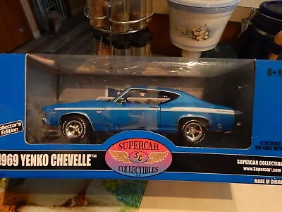 RARE 1/18 1969 Chevy Chevelle Yenko 427 Blue By Supercars Highway 61 • $119