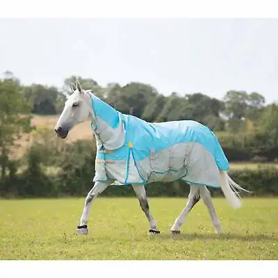 £76.99 • Buy Shires Highlander Plus Waterproof Fly Horse Rug | Waterproof - Blue
