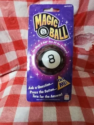 Mattel Games Collection 6  MAGIC 8 BALL 8 Possible Answers/Click Button READ • $8.90