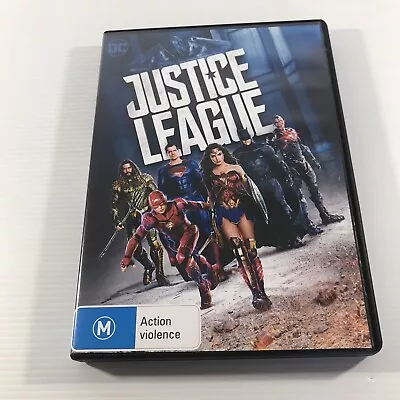 Justice League DVD Region 4 PAL Movie Ben Affleck Henry Cavill Gal Gadot DC • $8