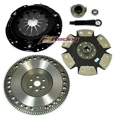 FX Xtreme Stage 4 Clutch Kit & Flywheel For 92-05 Honda Civic D16Y7 D16Y8 D16Z6 • $199