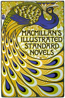 Peacock Macmillan's Illustrated Standard Novels Art Nouveau Vintage Poster Repro • $16.79