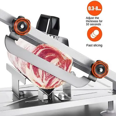£17.99 • Buy Manual Frozen Meat Slicer Mutton Roll Food Slicer Manual Slicing Cutter Cutting