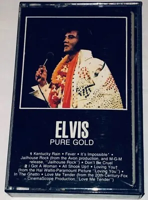 Elvis Presley Pure Gold Rock Music Cassette 1P • $7.49