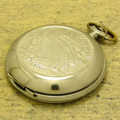 VINTAGE RUSSIAN Men's POCKET WATCH MOLNIJA. Mechanism 3602. 18 Jewels • $34