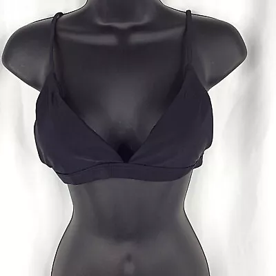 $9.99 • Buy NWT Zaful Bikini Top Womens Medium Black Triangle Adjustable Straps Padded