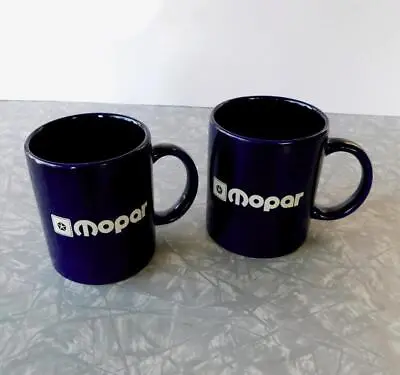 Chrysler Mopar Los Angeles Parts Distribution Center Coffee Mug Pair - 2 Ceramic • $60