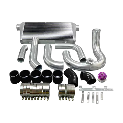 $629.01 • Buy Intercooler Piping Tube Kit For 91-00 Lexus SC300 2JZ-GTE Single Turbo Black