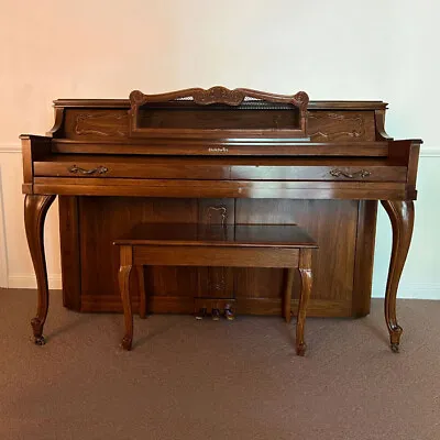 $1475 • Buy Baldwin 913 [40 ] Satin Walnut Spinet Piano W/ Bench | Satin Walnut. Very Good.