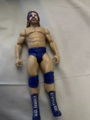 WWE Mattel Rare Basic Hacksaw Jim Duggan Action Figure! Old School Wrestler! • $9