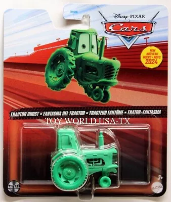 2024 Disney Pixar Cars On The Road Series Tractor Ghost • $7.25