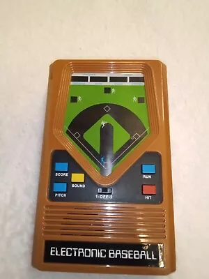  Mattel Handheld Electronic Handheld Baseball Game Tested  • $12