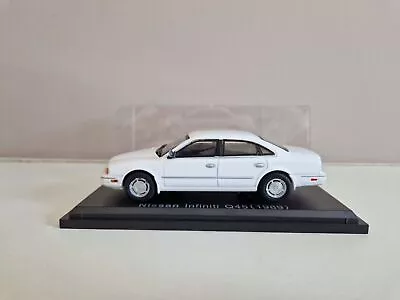 Hachette Norev 1/43 Nissan Infiniti Q45 - White - 1989 • $34.99