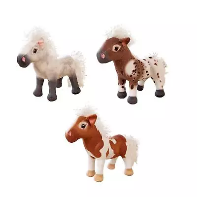 Cute Plush Horse Accompany Ornament Soft For Birthday Party Favors Girls • £8.20