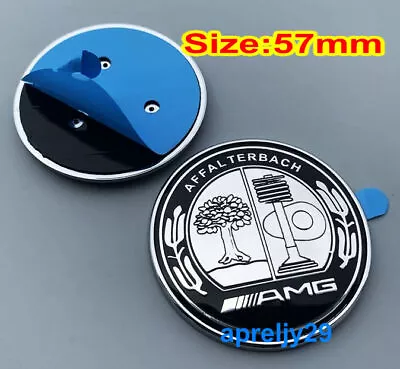 57mm Affalterbach Amg Front Bonnet Badge Hood Emblem Sticker Fit Mercedes Benz • $18.99