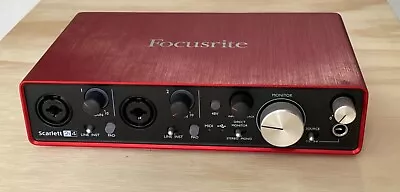 Focusrite Scarlett 2i4 2nd Gen Audio Interface - 2 Channels - MIDI - USB • $16.51