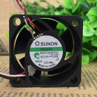 SUNON KDE1204PKV1 Fans 4020 Cooler Cooling Fan DC 12V 0.8W 2Pin 40mm X 20mm • £3.84