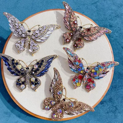 Insect Series Color Butterfly Vintage Brooch Enamel Pin Unisex Antique Jewelry • $5.39