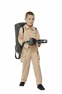 Smiffys 52569T Officially Licensed Ghostbusters Childs Costume Beige Teen Boy • $57.08