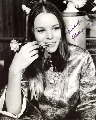 MICHELLE PHILLIPS SIGNED 8x10 PHOTO THE MAMAS & THE PAPAS LEGEND BECKETT BAS • $115