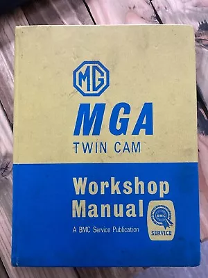 MGA Twin Cam Factory Original Workshop Manual • $49.73