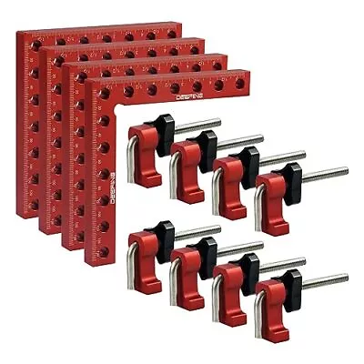 	90 Degree Positioning Squares Right Angle Clamps 5.5 X 5.5Aluminum Alloy Wood	 • $56.07