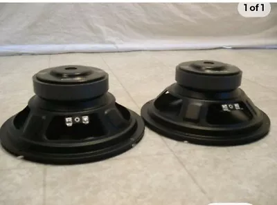  (2) 8  Replacement Speakers PAIR.4 Ohm.bass Woofers.Car Home Audio Subwoofer • $50