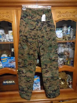 USMC MARPAT Trouser Combat Pant WOODLAND X SMALL SHORT NEW WITH TAG  NWT  XSS • $69.75