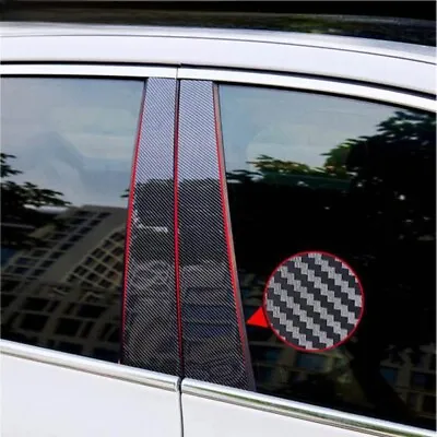 10pcs Set For Mazda 6 GH1 Sedan 2008-2012 Carbon Fiber Pillar Posts Window Door • $14.99