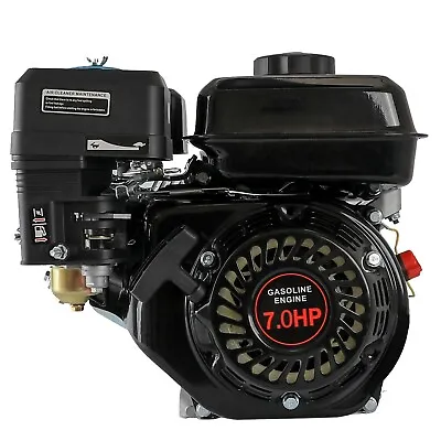$289.87 • Buy 7HP Petrol Engine Recoil Start Horizontal Shaft Motor 6.5/7HP Replacement