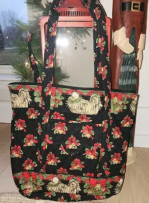 Vera Bradley Purse Large Hens And Holly • $40
