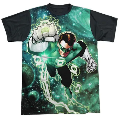 Green Lantern Galactic Hal Adult Halloween Costume T Shirt (Black Back) S-3XL • $19.99