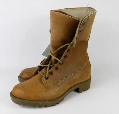 Vintage Highmark Combat Boots Size 7C 1994 Brown Khaki - Brand New With Tags! • $89.95