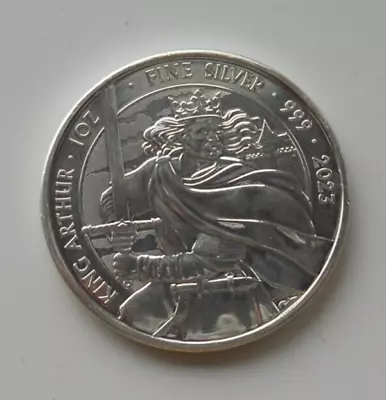 2023 King Arthur Myths & Legends 1oz Silver Coin Royal Mint Bullion • £21