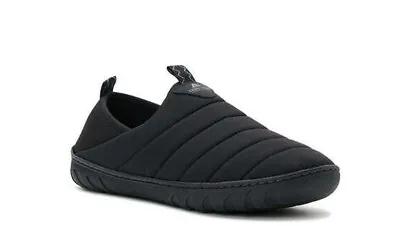 Ozark Trail Men's Black Water-Repellent Memory Foam Slip-on Slippers: 10-12 • $22.99