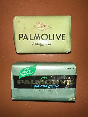 2 Vintage PALMOLIVE Beauty Soap Bars • $12.95