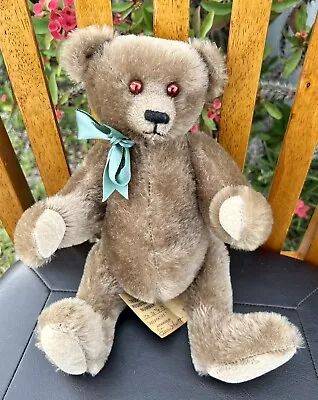 Mohair Teddy Bear Abernathy By Artist Steve Schutt. Bear-“s”-ence. Signed! • $59