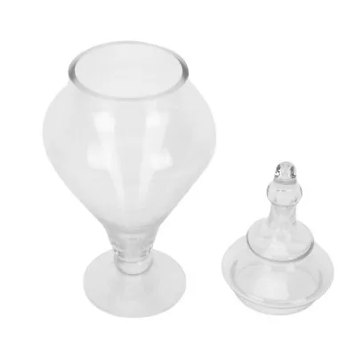 Clear Glass Apothecary Jars For Home Decor And Candy Buffet Display-QX • £28.39