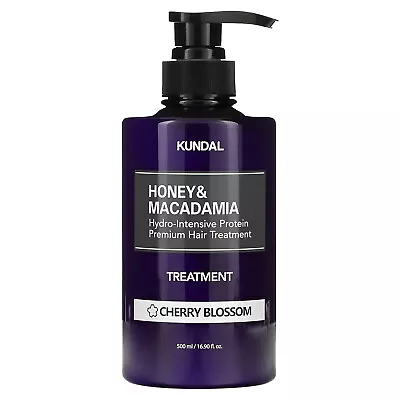 Honey & Macadamia Premium Hair Treatment Cherry Blossom 16.9 Fl Oz (500 Ml) • $14.86