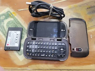 Verizon LG Octane (LG-VN530) QWERTY Flip Cell Phone Keyboard Wireless TESTED • $25