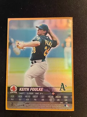 2004 MLB Showdown Keith Foulke Base Set FOIL #242 Athletics • $7.50