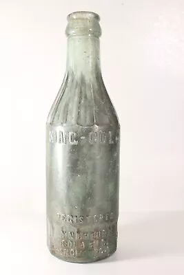 Rare Embossed Lynchburg Va King Cola Glass Soda Bottle Bottling Company 1916 • $49.99