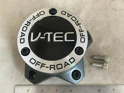 $47.50 • Buy NEW V-Tec Off-Road Matte Black 5 Lug Wheel Rim Hub Cover Center Cap C394-5 5x5.5