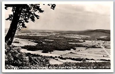 View West From Monteagle Tennessee US 41 - Real Photo Postcard 8182 • $5.41